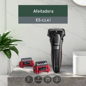 Afeitadora con Sistema de 3 Cuchillas ES-LL41-K581