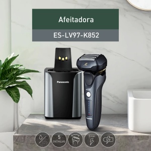 Afeitadora con Sistema de 5 Cuchillas ES-LV97-K852