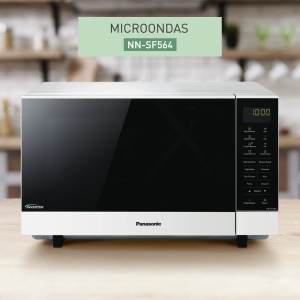 Microondas Panasonic Nn-st651wrth 32 Litros Inverter Blanco – Casa