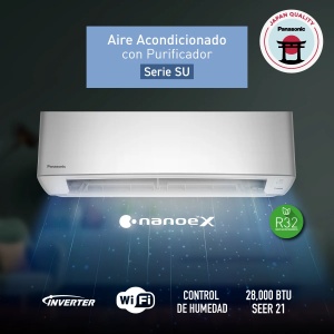 28,000 BTU Aire Acondicionado Inverter Premium CS-SU28BKV-2